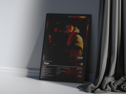Hugo Album Cover Print - Loyle Carner Poster