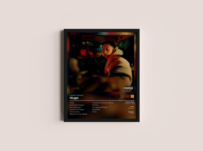 Hugo Album Cover Print - Loyle Carner Poster