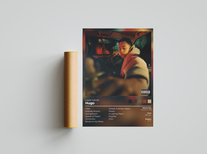 Hugo Album Cover Print - Loyle Carner Poster