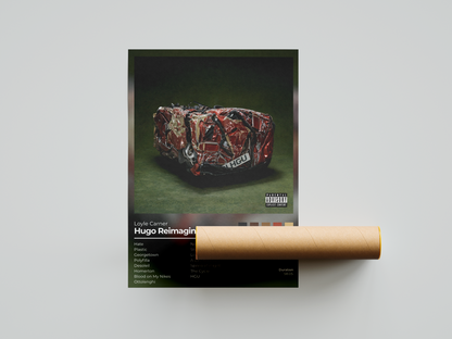 Hugo (ReImagined) Album Cover Print - Loyle Carner Poster