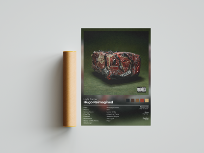 Hugo (ReImagined) Album Cover Print - Loyle Carner Poster