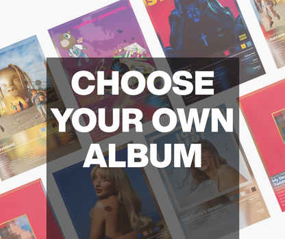 Custom Album Cover Print - Request Your Own Album