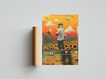 FlowerBoy Album Cover Print - Tyler the Creator Poster
