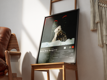$ome $exy $ongs 4 U Album Cover Print - PARTYNEXTDOOR, Drake Poster