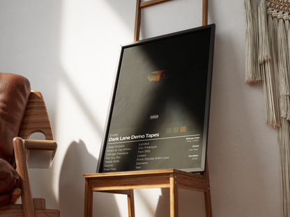 Dark Lane Demo Tapes Album Cover Print - Drake Poster