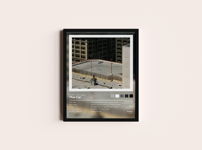 The Car Album Cover Print - Arctic Monkey's Poster
