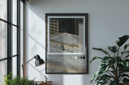 The Car Album Cover Print - Arctic Monkey's Poster