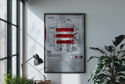 The Blueprint 3 Album Cover Print - Jay Z Poster