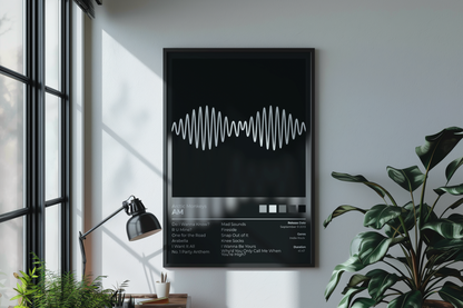 AM Album Cover Print - Arctic Monkey's Poster