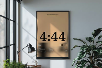 4:44 Album Cover Print - Jay Z Poster