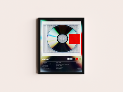 Yeezus Album Cover Print - Kanye west Poster