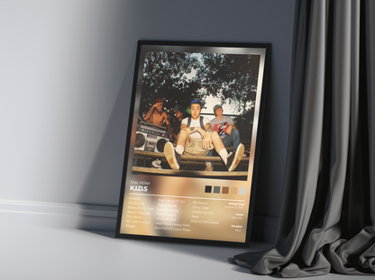 K.I.D.S Album Cover Print - Mac Miller Poster