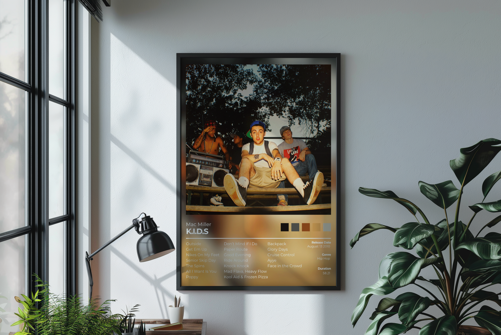 K.I.D.S Album Cover Print - Mac Miller Poster