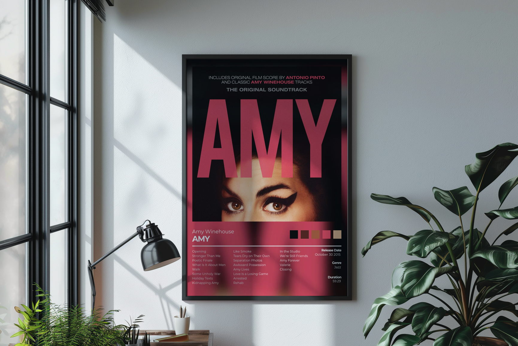 Amy Album Cover Print | Amy Winehouse Album Print