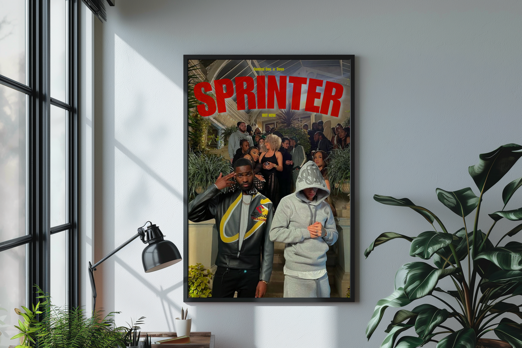 Central Cee x Dave Print | Sprinter Print | Central Cee Print | Dave Poster