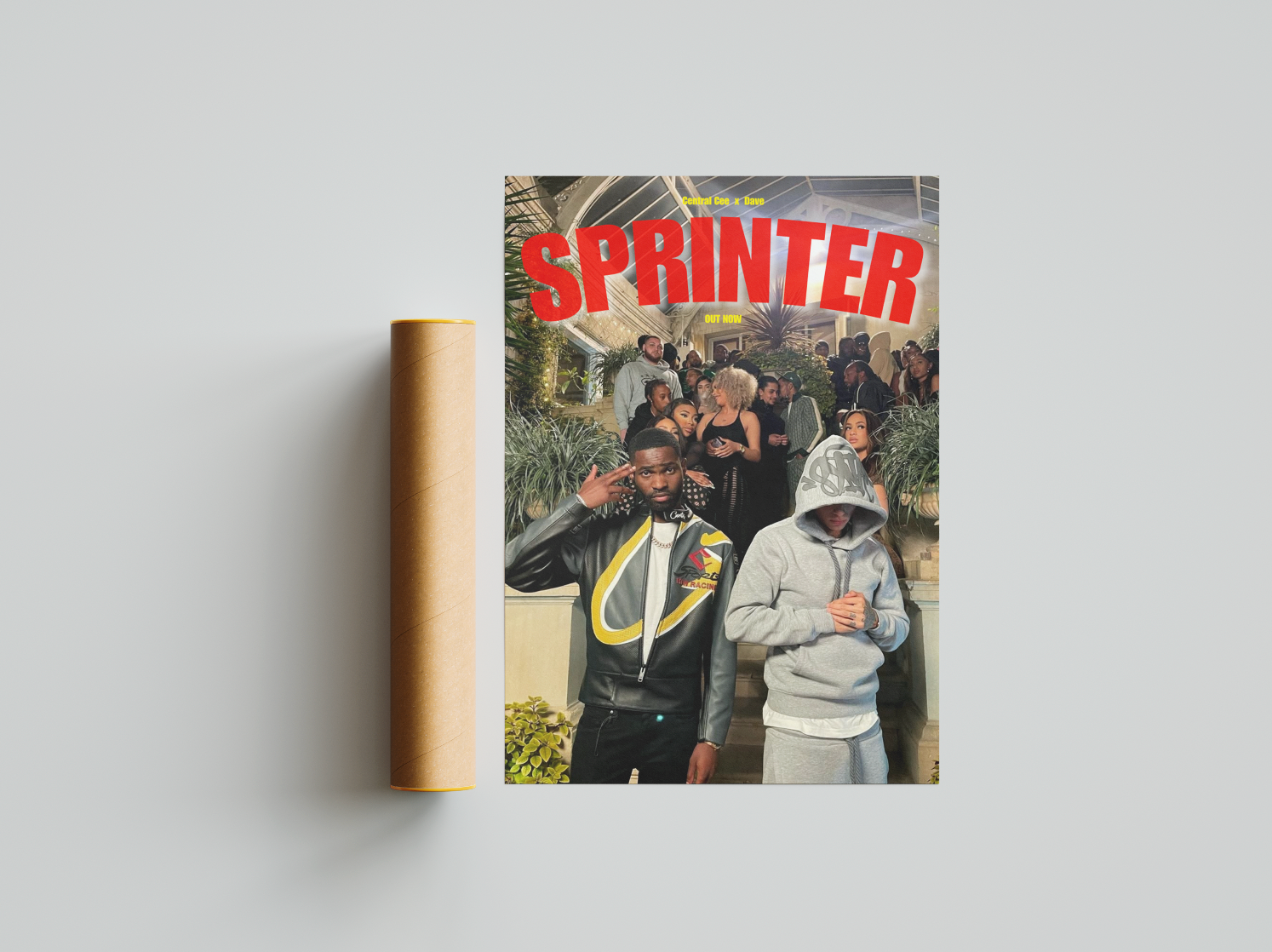 Central Cee x Dave Print | Sprinter Print | Central Cee Print | Dave Poster