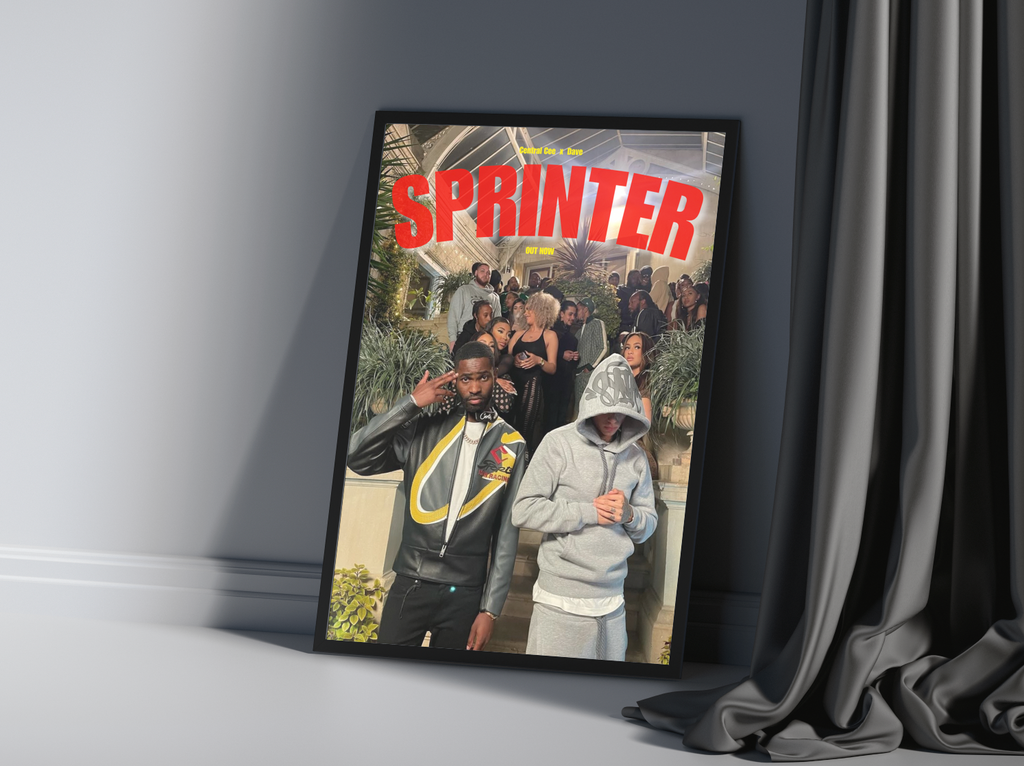 Central Cee x Dave Print | Sprinter Print | Central Cee Print | Dave Poster