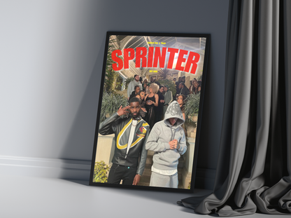 Central Cee x Dave Print | Sprinter Print | Central Cee Print | Dave Poster