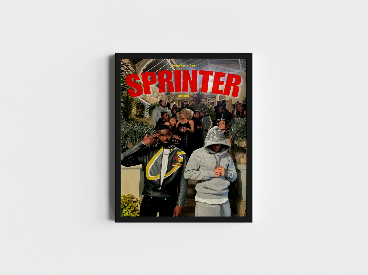 Central Cee x Dave Print | Sprinter Print | Central Cee Print | Dave Poster