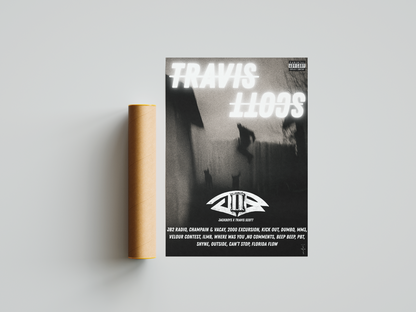 Travis Scott Jackboys 2 Album Cover Print | Cactus Jack Print