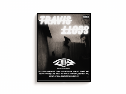Travis Scott Jackboys 2 Album Cover Print | Cactus Jack Print