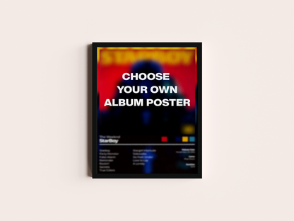 Custom Album Cover Print - Request Your Own Album