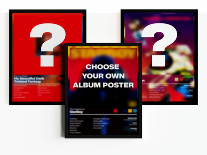 Custom Album Cover Print - Request Your Own Album