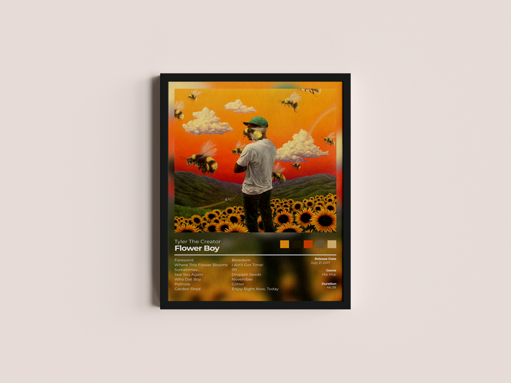 FlowerBoy Album Cover Print - Tyler the Creator Poster