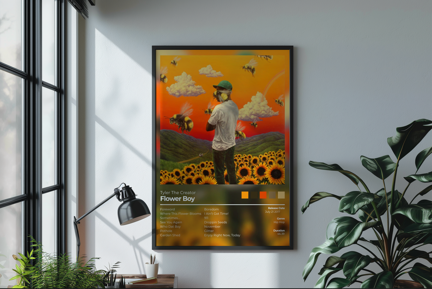FlowerBoy Album Cover Print - Tyler the Creator Poster