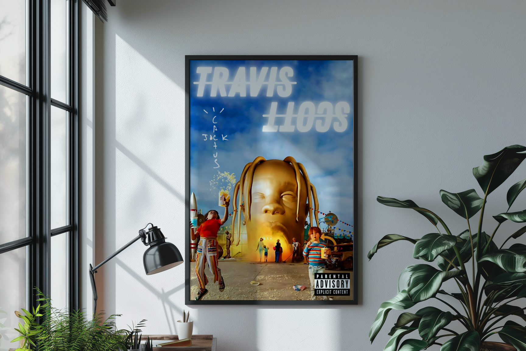 Travis Scott Astroworld Album Cover Print | Cactus Jack Print