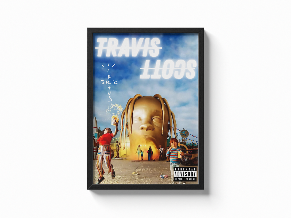 Travis Scott Astroworld Album Cover Print | Cactus Jack Print